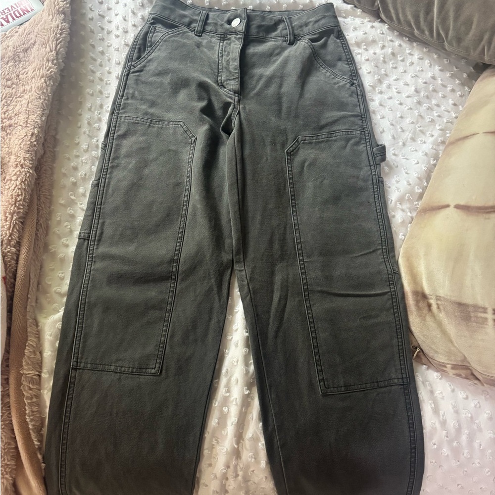 Wilfred Free Charcoal Cargo Pants